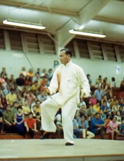 Tung hu ling - Démonstration épée (1) - Hawaii 1970